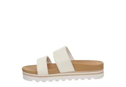 Reef Womens Banded Horizon Hi Slide Sandal - White -Shoes Shop US 01 202350 03