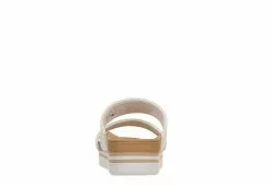 Reef Womens Banded Horizon Hi Slide Sandal - White -Shoes Shop US 01 202350 04