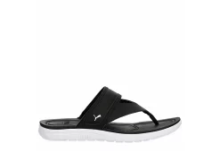 Puma Womens Softride Thong 2 Flip Flop Sandal - Black -Shoes Shop US 01 202372 01