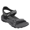 Skechers Womens Arch Fit Reggae Outdoor Sandal - Black -Shoes Shop US 01 202398 00