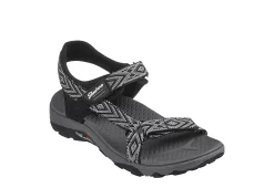 Skechers Womens Arch Fit Reggae Outdoor Sandal - Black