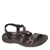 Skechers Womens Reggae Native Vibez Outdoor Sandal - Chocolate -Shoes Shop US 01 202402 00