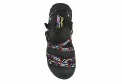 Skechers Womens Reggae Native Vibez Outdoor Sandal - Black -Shoes Shop US 01 202403 03