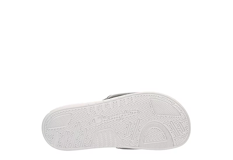 Champion Womens Foundation Pastel Block Slide Sandal - Black 9 Champion Womens Foundation Pastel Block Slide Sandal - Black - Image 7