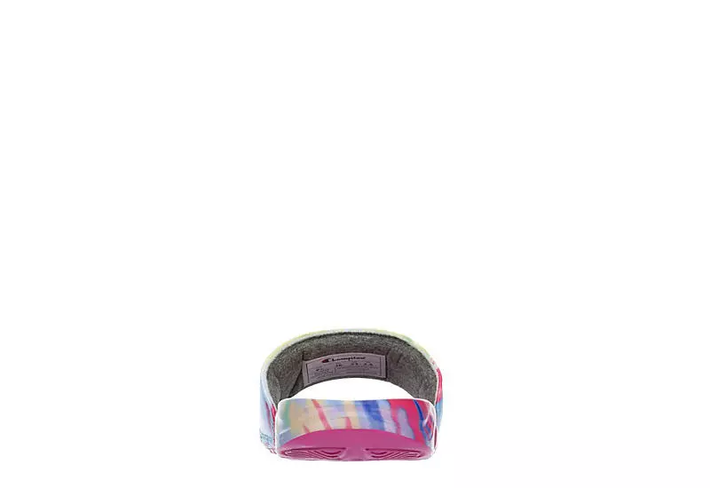 Champion Womens Mega Slide Tie Dye Slide Sandal - Pink 7 Champion Womens Mega Slide Tie Dye Slide Sandal - Pink - Image 5