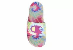 Champion Womens Mega Slide Tie Dye Slide Sandal - Pink 14 Champion Womens Mega Slide Tie Dye Slide Sandal - Pink -Shoes Shop US 01 202432 05
