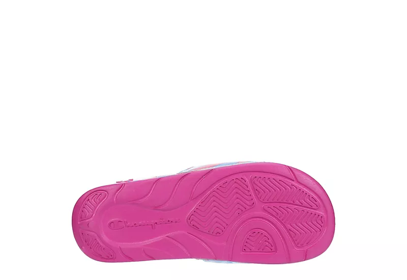 Champion Womens Mega Slide Tie Dye Slide Sandal - Pink 9 Champion Womens Mega Slide Tie Dye Slide Sandal - Pink - Image 7