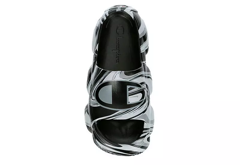 Champion Womens Meloso Slide Sandal - Black 8 Champion Womens Meloso Slide Sandal - Black - Image 6