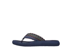 Skechers Womens Asana Flip Flop Sandal - Navy -Shoes Shop US 01 202468 02