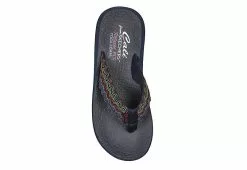 Skechers Womens Asana Flip Flop Sandal - Navy -Shoes Shop US 01 202468 03