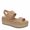Michael By Michael Shannon Womens Kira Platform Sandal - Beige