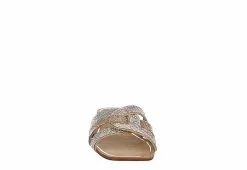 Michael By Michael Shannon Womens Skylar Slide Sandal - Med Metallic -Shoes Shop US 01 202475 02