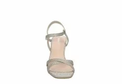 Maripé Maripe Womens Lexie Wedge Sandal - Silver -Shoes Shop US 01 202476 02