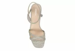 Maripé Maripe Womens Lexie Wedge Sandal - Silver -Shoes Shop US 01 202476 05