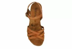 Bjorndal Womens Lily Wedge Sandal - Tan -Shoes Shop US 01 202508 05
