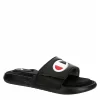 Champion Womens Foundation Split Script Slide Sandal - Black -Shoes Shop US 01 202526 00
