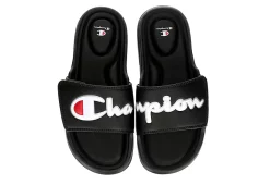 Champion Womens Foundation Split Script Slide Sandal - Black -Shoes Shop US 01 202526 03