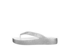 Crocs Womens Classic Platform Flip Flop Sandal - White -Shoes Shop US 01 202637 03