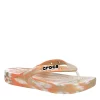 Crocs Womens Classic Platform Flip Flop Sandal - Orange 2 Crocs Womens Classic Platform Flip Flop Sandal - Orange -Shoes Shop US 01 202638 00