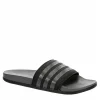 Adidas Womens Adilette Comfort Slide Sandal - Black