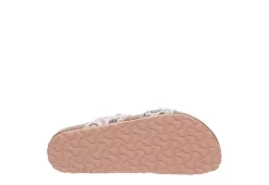 Birkenstock Womens Sydney Vegan Footbed Sandal - Pale Pink -Shoes Shop US 01 202700 06
