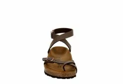 Birkenstock Womens Yara Footbed Sandal - Brown -Shoes Shop US 01 202790 02