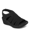 Skechers Womens Pier Lite-memory Maker Sandal - Black