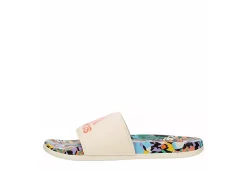 Adidas Womens Adilette Comfort Slide Sandal - Off White -Shoes Shop US 01 203099 03