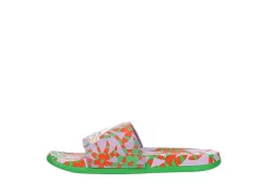 Adidas Womens Adilette Comfort Slide Sandal - Purple -Shoes Shop US 01 203100 03