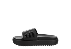 Adidas Womens Adilette Platform Slide Sandal - Black -Shoes Shop US 01 203102 03