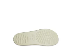 Crocs Womens Classic Platform Slide Sandal - Bone -Shoes Shop US 01 203138 05
