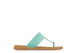 Crocs Womens Tulum Flip Flop Sandal - Pale Green -Shoes Shop US 01 203141 01