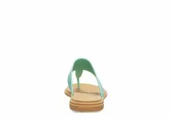 Crocs Womens Tulum Flip Flop Sandal - Pale Green -Shoes Shop US 01 203141 03