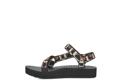 Teva Womens Midform Universal Platform Outdoor Sandal - Black -Shoes Shop US 01 203149 02