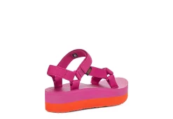 Teva Womens Flatform Universal Platform Outdoor Sandal - Fuschia -Shoes Shop US 01 203150 03