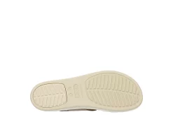 Crocs Womens Brooklyn Platform Wedge Sandal - Khaki -Shoes Shop US 01 203162 06