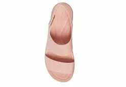 Crocs Womens Brooklyn Platform Wedge Sandal - Pink -Shoes Shop US 01 203167 05