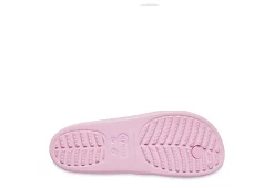Crocs Womens Classic Platform Flip Flop Sandal - Pink -Shoes Shop US 01 203169 05