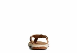 Sperry Womens Seafish Chambray Stripes Flip Flop Sandal - Tan 11 Sperry Womens Seafish Chambray Stripes Flip Flop Sandal - Tan -Shoes Shop US 01 203195 02