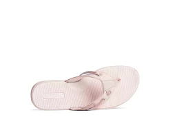 Sperry Womens Seafish Iridescent Sparkle Flip Flop Sandal - Blush -Shoes Shop US 01 203196 04