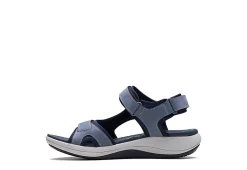 Clarks Womens Mira Bay Sandal - Denim -Shoes Shop US 01 203200 03