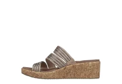 Skechers Womens Beverlee Always Classy Wedge Sandal - Rose Gold 11 Skechers Womens Beverlee Always Classy Wedge Sandal - Rose Gold -Shoes Shop US 01 203241 02