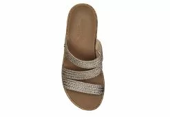 Skechers Womens Beverlee Always Classy Wedge Sandal - Rose Gold 12 Skechers Womens Beverlee Always Classy Wedge Sandal - Rose Gold -Shoes Shop US 01 203241 03