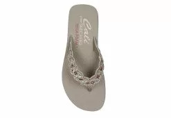 Skechers Womens Happy Spring Flip Flop Sandal - Taupe 12 Skechers Womens Happy Spring Flip Flop Sandal - Taupe -Shoes Shop US 01 203257 03