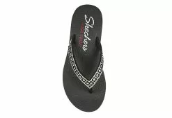 Skechers Womens Lotus Bae Flip Flop Sandal - Black 12 Skechers Womens Lotus Bae Flip Flop Sandal - Black -Shoes Shop US 01 203260 03