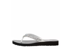 Skechers Womens Love Letter Flip Flop Sandal - White -Shoes Shop US 01 203261 03