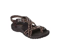 Skechers Womens Reggae Irie Mon Trail Grazer Outdoor Sandal - Chocolate