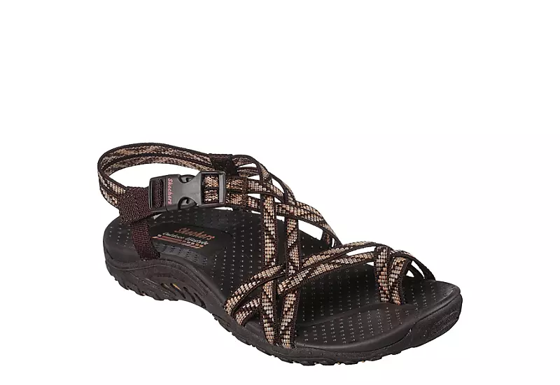 Skechers Womens Reggae Irie Mon Trail Grazer Outdoor Sandal - Chocolate 3 Skechers Womens Reggae Irie Mon Trail Grazer Outdoor Sandal - Chocolate