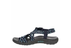 Skechers Womens Reggae Irie Mon Trail Grazer Outdoor Sandal - Navy -Shoes Shop US 01 203283 03