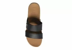 Reef Womens Banded Horizon 2.5 Slide Sandal - Black -Shoes Shop US 01 203285 02